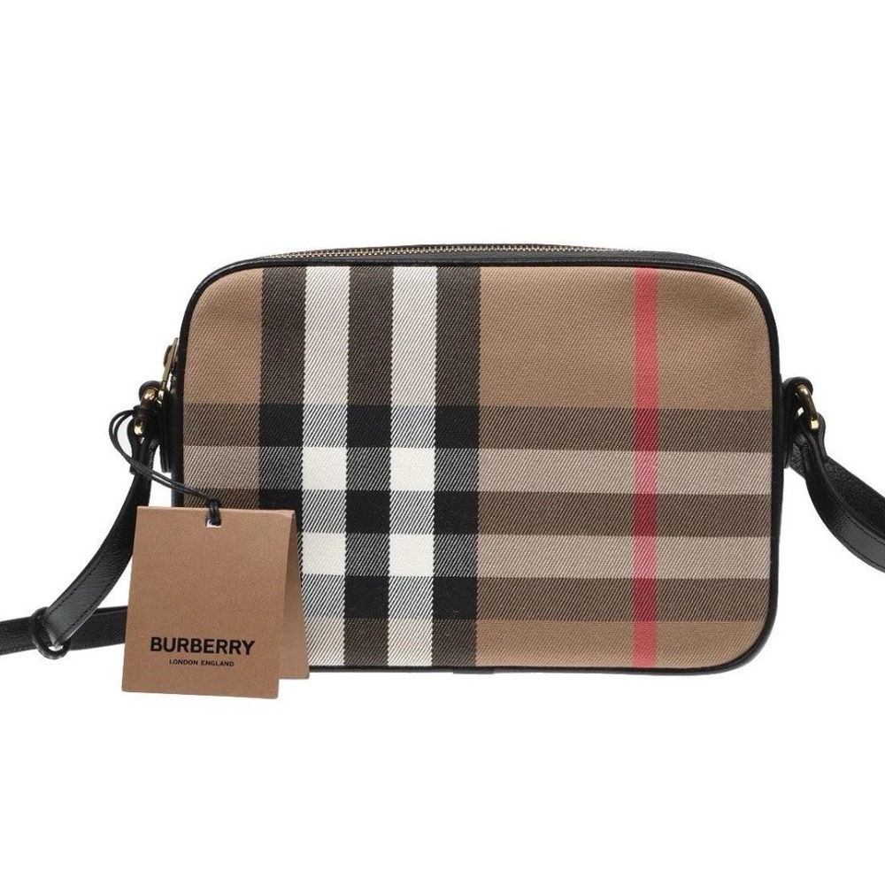 Burberry check crossbody bag - Picture 1 of 4